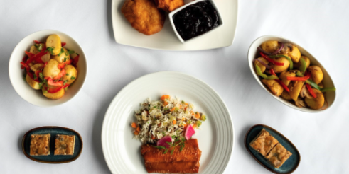 Pop-Up Lunch Buffet: Rooted Catering at The Study